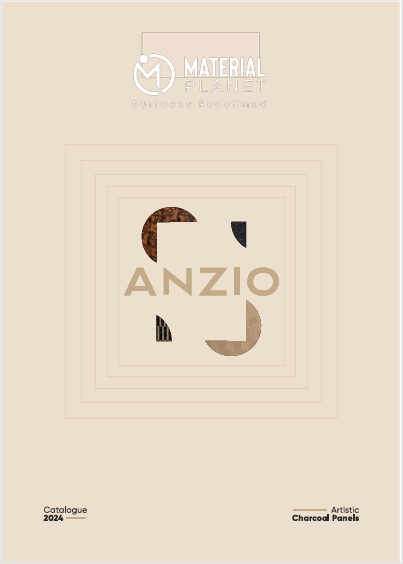 Anzio Artistic Charcoal Panels 4mm Size-8feet by 2feet Material Planet